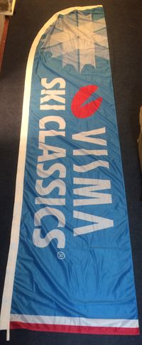 Beachflag Visma SkiclassicA1